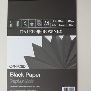 Daler Rowney Black Paper
