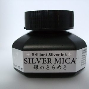 Silver Mica Ink  60 ml.